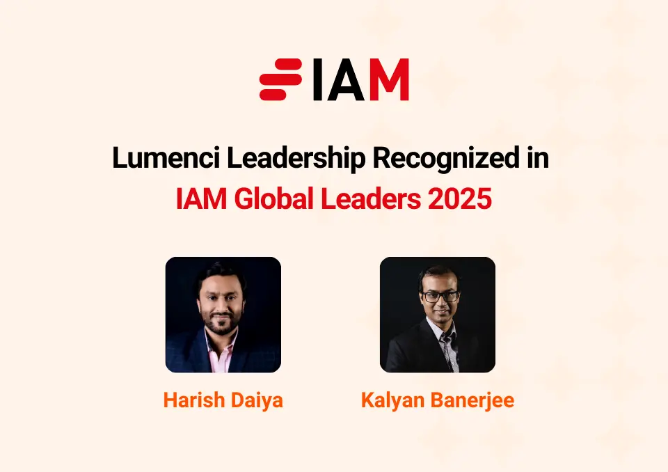 Lumenci Leadership Recognized in IAM Global Leaders 2025